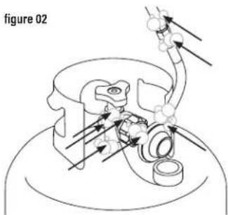 Blackstone 2322 - CONNECTEZ LA BOUTEILLE DE GPL UTILISEZ UNIQUEMENT UNE BOUTEILLE DE 9 KG (20 LB) - 3