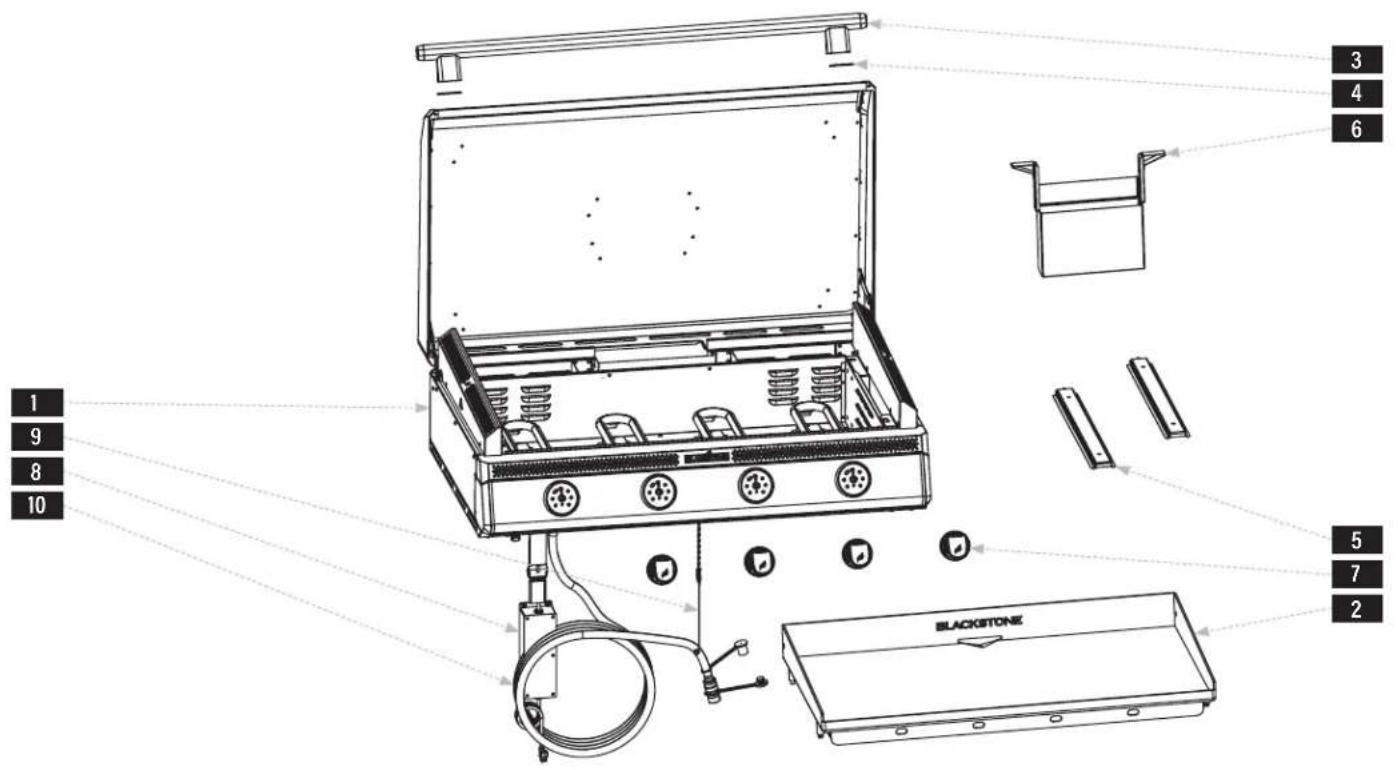 Blackstone 6303 - EXPLODED VIEW - 1