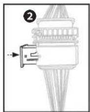 Blackstone 6303 - STEP 07 Push the 18P male and female connector together. - 3