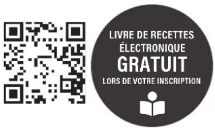 LIVRE DE RECETTES ÉLECTRONIQUE GRATUIT LORS DE VOTRE INScription