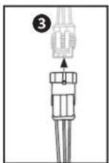 Blackstone 6303 - STEP 07 Push the 18P male and female connector together. - 4