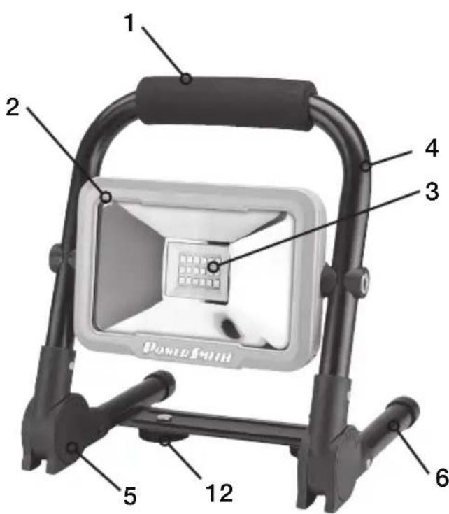 PowerSmith PHL15F - VOTRE LAMPE DE TRAVAIL DEL - 1