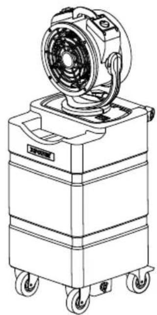 XPower FM-65 - Connect to a Bucket - 2