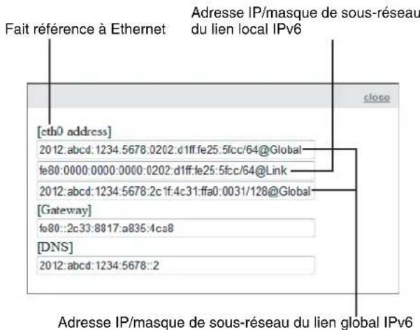 SONY SNC-HM662 - Information IPv6 - 1