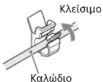 SONY LMD-32M1MD - ⑤ Εξάρτημα συγκράτησης καλωδίου USB - 1