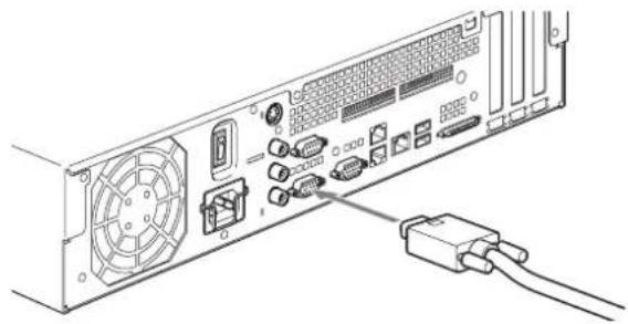 SONY NSR-50 - モニターを接続する - 1