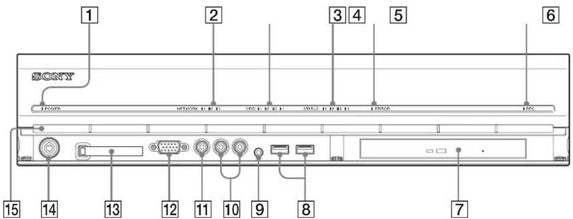 SONY NSR-50 - Parte frontal - 1