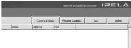 SONY NSR-50 - Configuración de la dirección IP de la cámara y registro en la NSR - 2