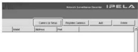 SONY NSR-50 - Configurazione dell'indirizzo IP della telecamera e registrazione sull'unità NSR - 2