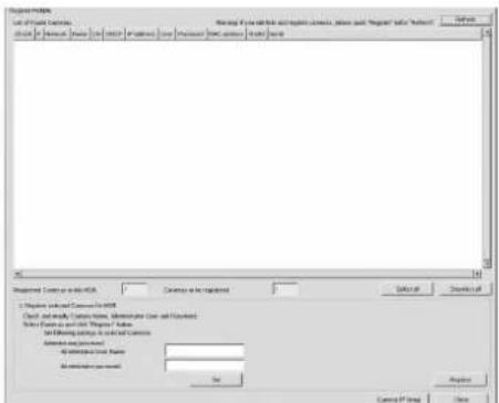 SONY NSR-50 - IP-Adresskonfiguration und Registrierung beim NSR für die Kamera - 4
