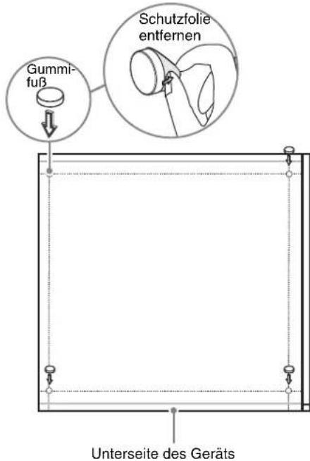 SONY NSR-50 - Installation ohne Rack - 1