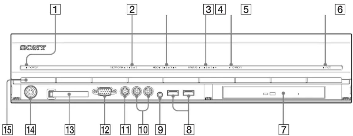 SONY NSR-50 - Lato anteriore - 1