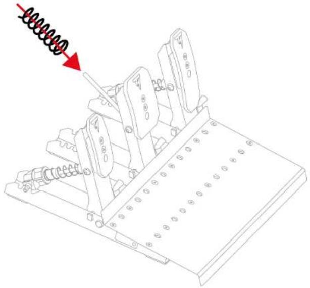 THRUSTMASTER Raceline Pedals III - Изменение сопротивления педали тормоза - 13