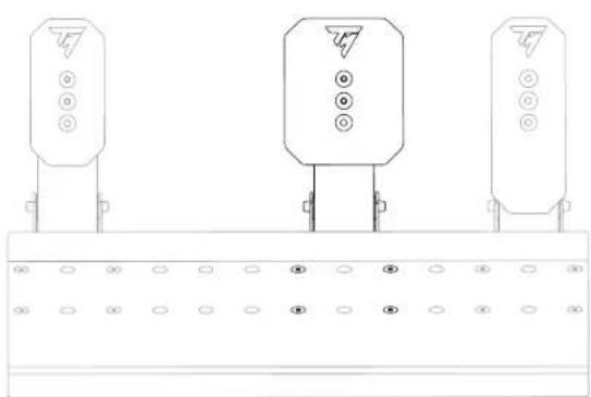 THRUSTMASTER Raceline Pedals III - Muut asennot: - 3