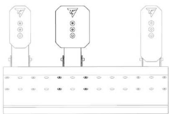 THRUSTMASTER Raceline Pedals III - 調整踏板間距 - 2