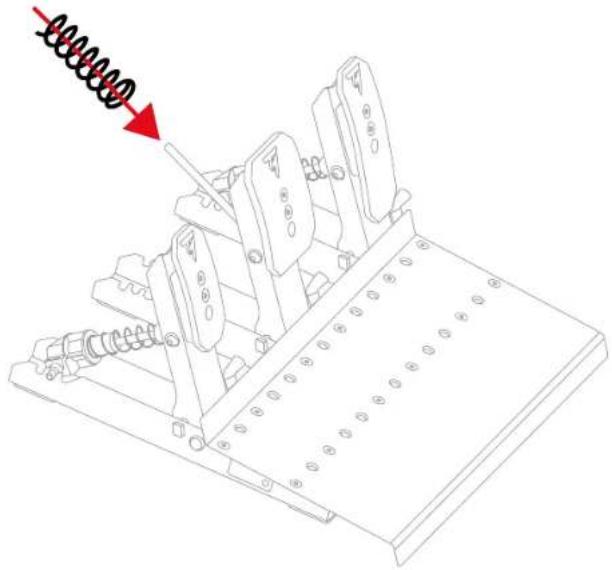 THRUSTMASTER Raceline Pedals III - Modificación de la resistencia del pedal del freno - 14