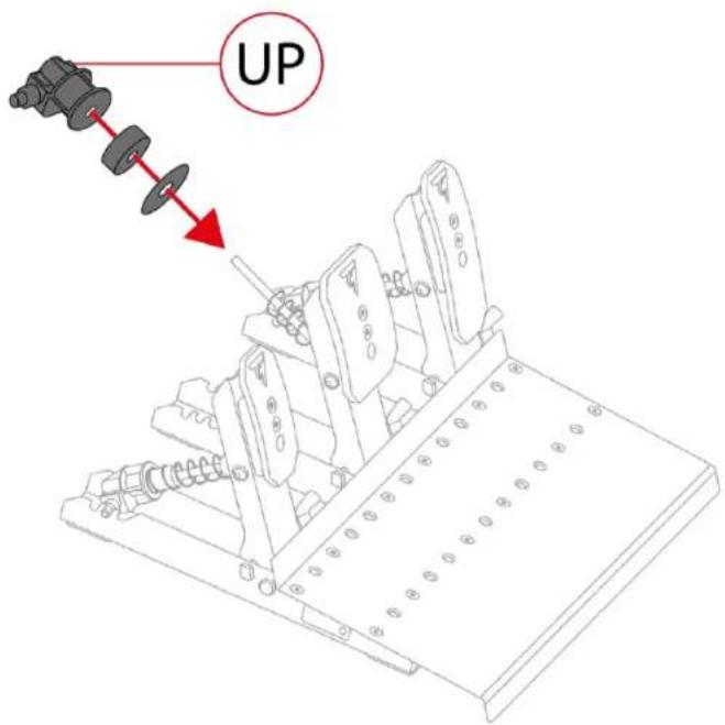 THRUSTMASTER Raceline Pedals III - 修改煞車踏板的阻力 - 2