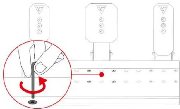 THRUSTMASTER Raceline Pedals III - 페달 세트 기계 설정하기 - 8