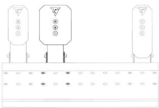 THRUSTMASTER Raceline Pedals III - Muut asennot: - 1