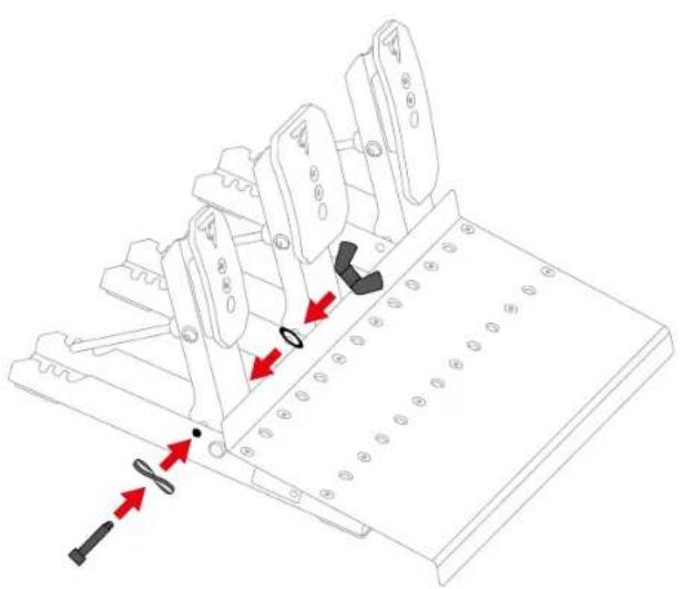 THRUSTMASTER Raceline Pedals III - Nebezpečenstvo zovretia pedálom pri hraní - 2