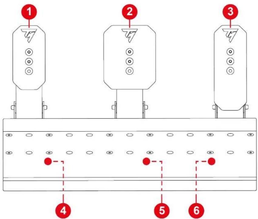THRUSTMASTER Raceline Pedals III - Características técnicas - 1