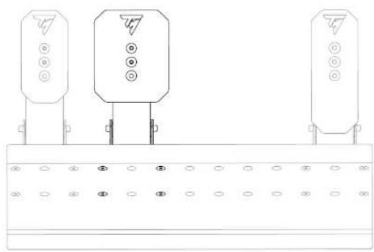 THRUSTMASTER Raceline Pedals III - Andere Positionen: - 1