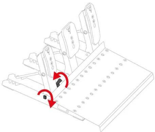 THRUSTMASTER Raceline Pedals III - ペダルセット挟まれ危険 (プレイ時) - 4