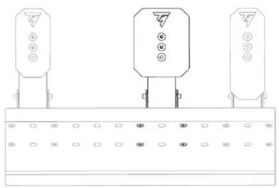 THRUSTMASTER Raceline Pedals III - 調整踏板間距 - 3