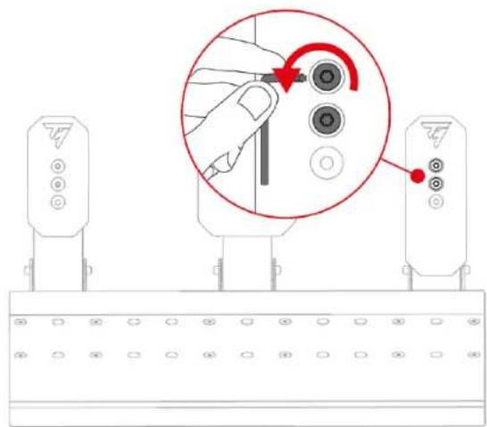 THRUSTMASTER Raceline Pedals III - 調節踏板的高度 - 2
