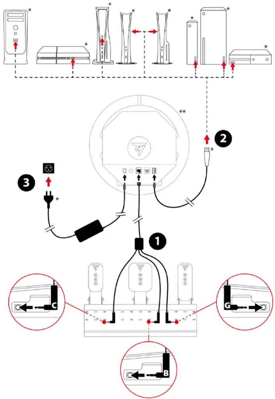 THRUSTMASTER Raceline Pedals III - RACELINE PEDALS III - 18