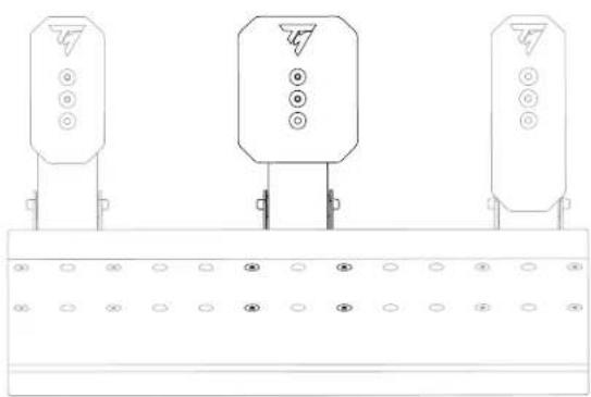 THRUSTMASTER Raceline Pedals III - Oletusasento: - 1