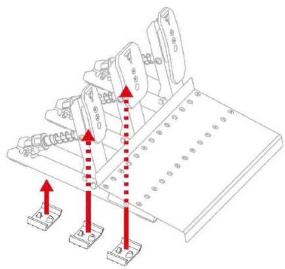 THRUSTMASTER Raceline Pedals III - 組裝 - 1