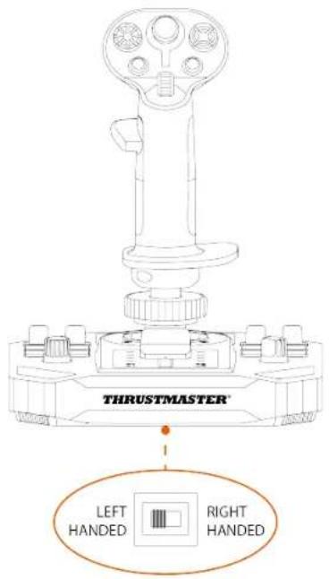 THRUSTMASTER Sol-R 1 Flightstick - Jobb- vagy balkezes mód - 4