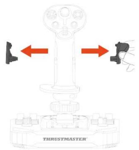 THRUSTMASTER Sol-R 1 Flightstick - 右利手或左利手模式 - 13