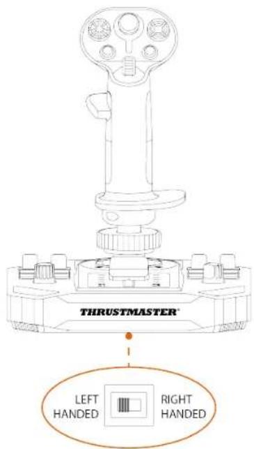 THRUSTMASTER Sol-R 1 Flightstick - Sağlak veya Solak modu - 3
