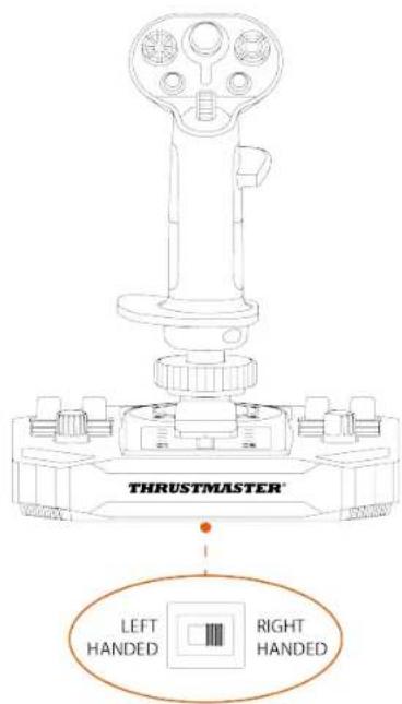 THRUSTMASTER Sol-R 1 Flightstick - Tryb praworęczny lub leworęczny - 14