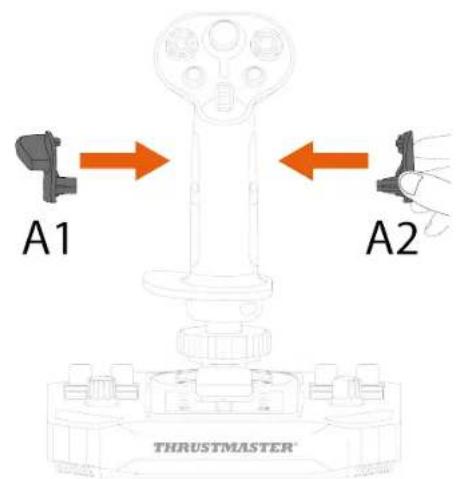 THRUSTMASTER Sol-R 1 Flightstick - Rechtshandige of linkshandige modus - 16