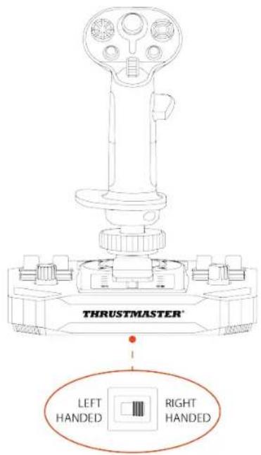 THRUSTMASTER Sol-R 1 Flightstick - 右利手或左利手模式 - 11