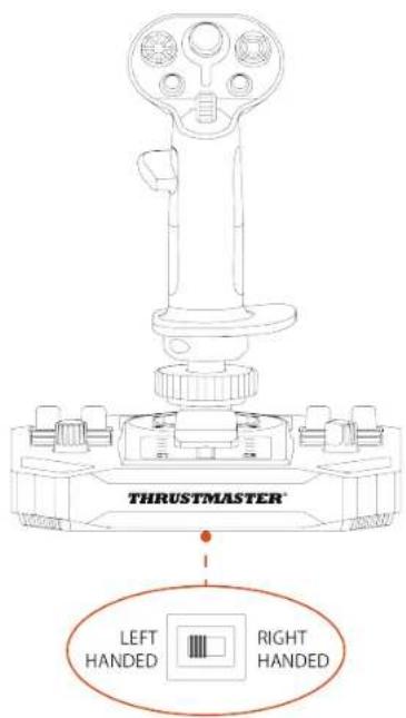 THRUSTMASTER Sol-R 1 Flightstick - 右利きモードまたは左利きモード - 3