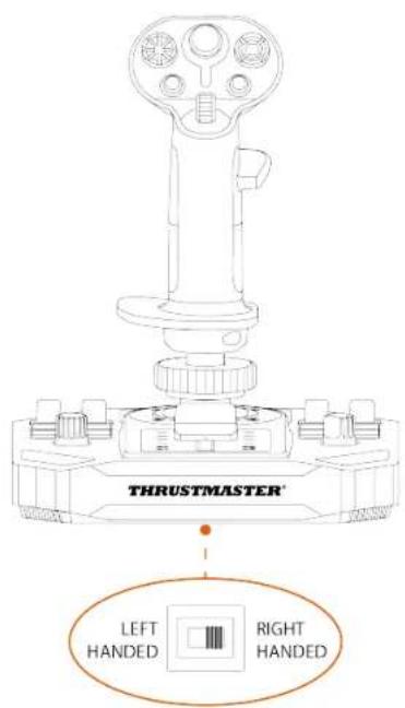 THRUSTMASTER Sol-R 1 Flightstick - Sağlak veya Solak modu - 13