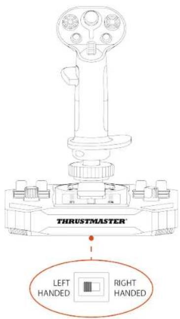 THRUSTMASTER Sol-R 1 Flightstick - Režim pre pravákov alebo Režim pre l'avákov - 1