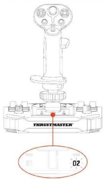 THRUSTMASTER Sol-R 1 Flightstick - 右利手或左利手模式 - 1