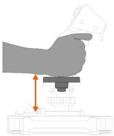 THRUSTMASTER Sol-R 1 Flightstick - Höjdadapter - 1