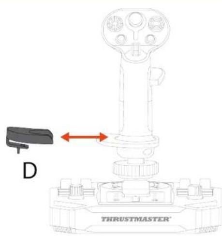 THRUSTMASTER Sol-R 1 Flightstick - Режим под правую или левую руку - 25