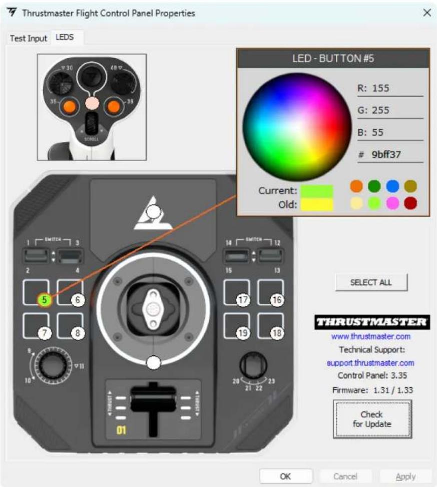 THRUSTMASTER Sol-R 1 Flightstick - LED personalizzabili - 1