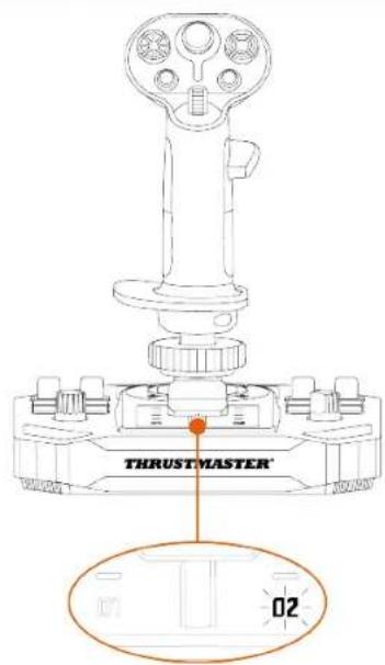 THRUSTMASTER Sol-R 1 Flightstick - Höger- eller vänsterhänt läge - 1