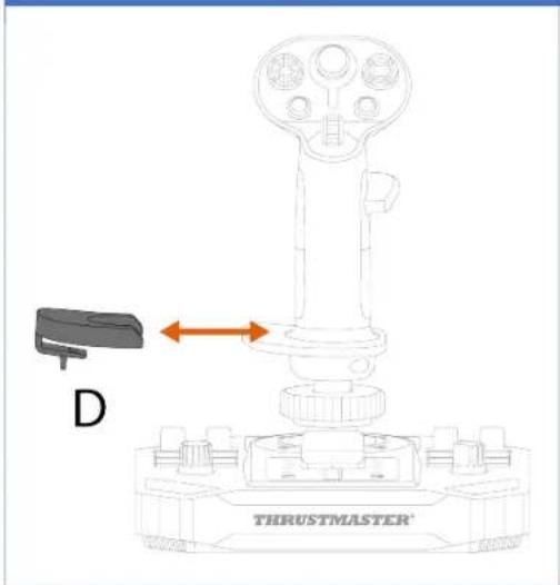 THRUSTMASTER Sol-R 1 Flightstick - Rechtshandige of linkshandige modus - 23