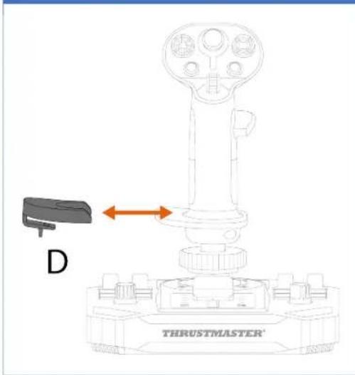 THRUSTMASTER Sol-R 1 Flightstick - Tryb praworęczny lub leworęczny - 25