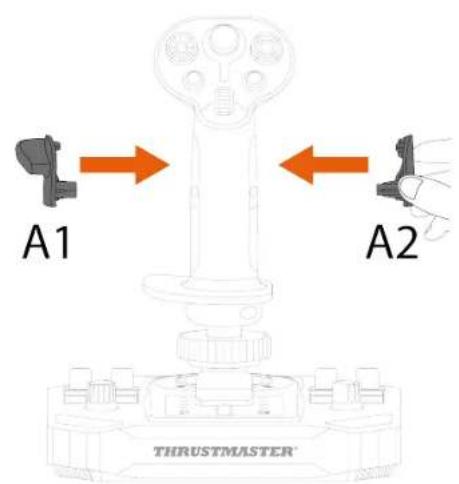THRUSTMASTER Sol-R 1 Flightstick - Tryb praworęczny lub leworęczny - 17