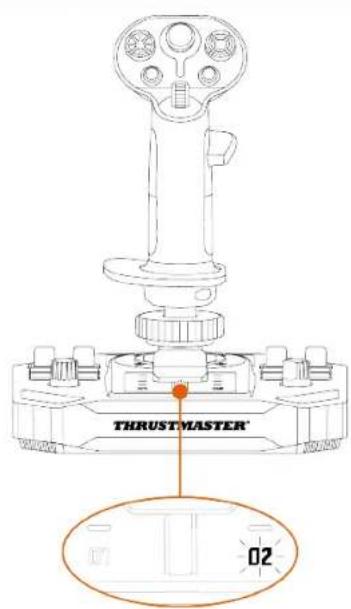 THRUSTMASTER Sol-R 1 Flightstick - Režim pro praváky nebo leváky - 1